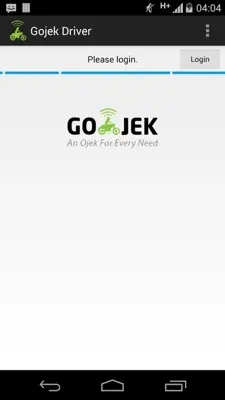 Gojek Driver android App screenshot 1